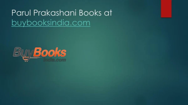 Parul Prakashani Books - buybooksindia.com