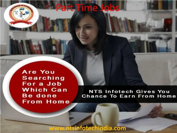 Part Time Jobs in India @ Nts Infotech