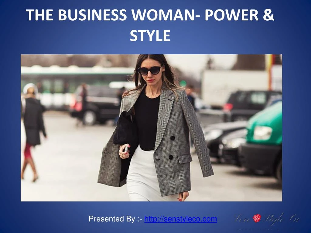 the business woman power style