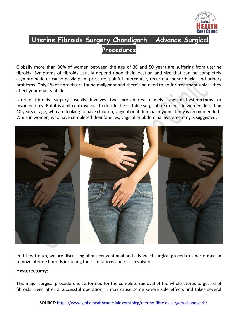 uterine fibroids surgery chandigarh advance