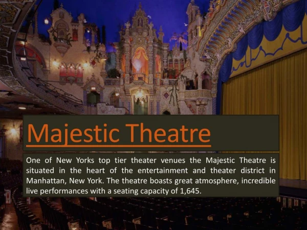 Majestic Theater new york