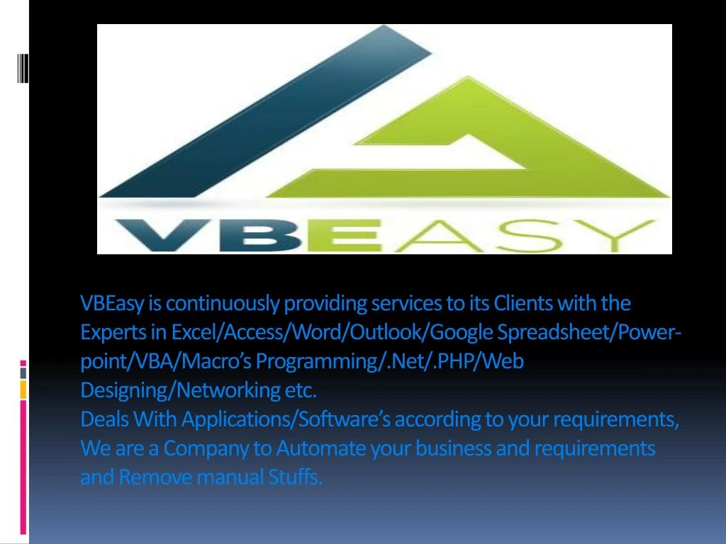 vbeasy is continuously providing services