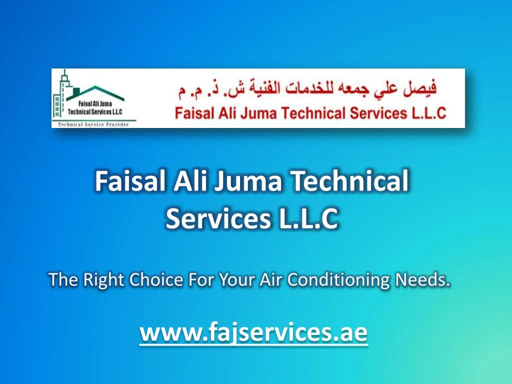 faisal ali juma technical services l l c