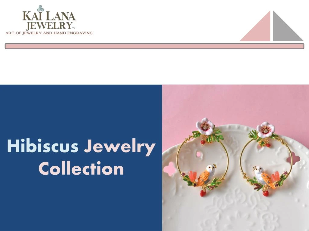 hibiscus jewelry collection