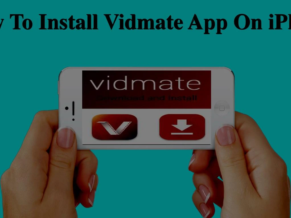 how to install vidmate app on iphone