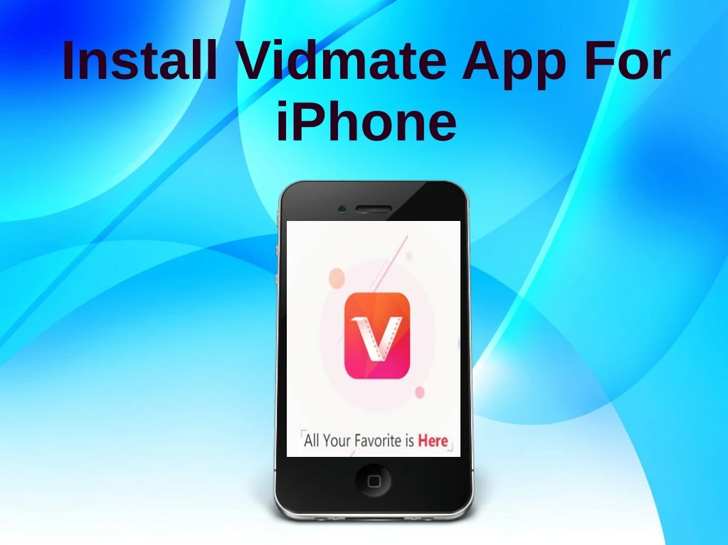 install vidmate app for iphone