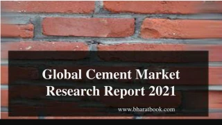 Global Cement Market Research Report 2021 - slide 1