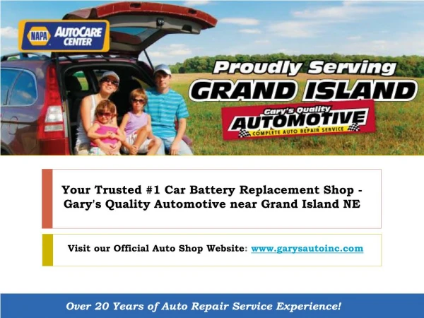 How to Save on Car Battery Replacement Cost near Grand Island, NE?