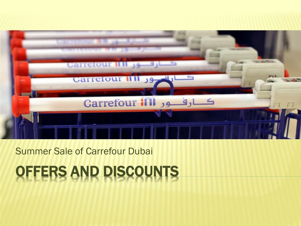 summer sale of carrefour dubai