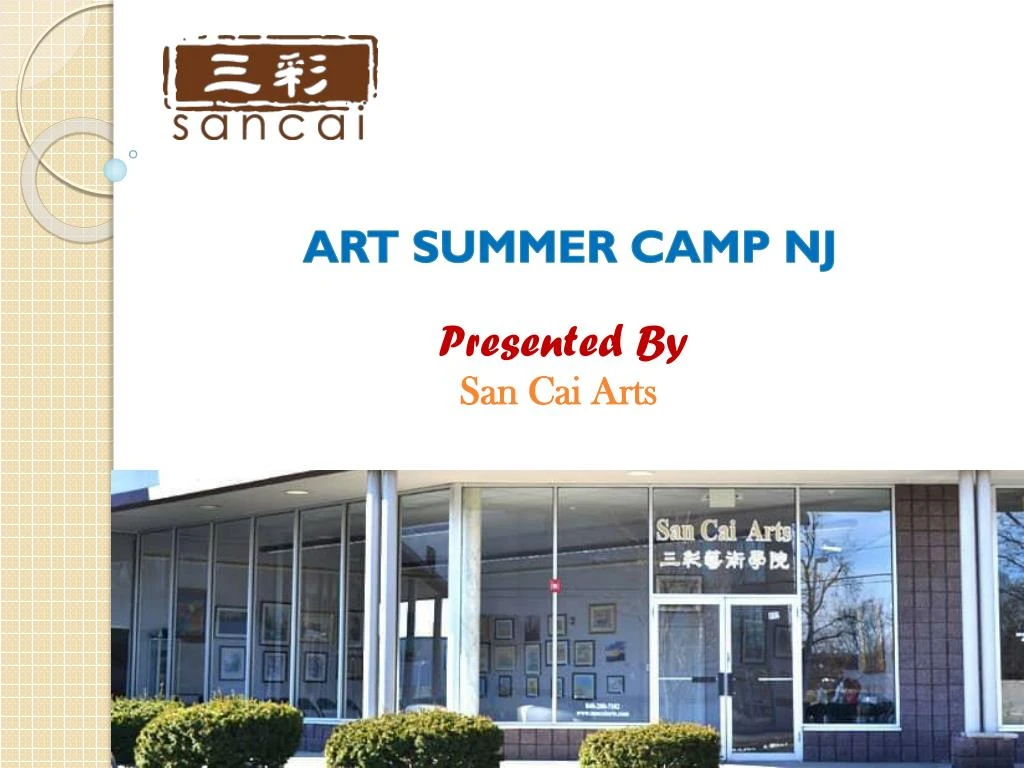 art summer camp nj