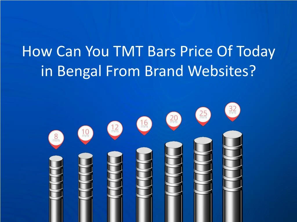 how can you tmt bars price of today in bengal