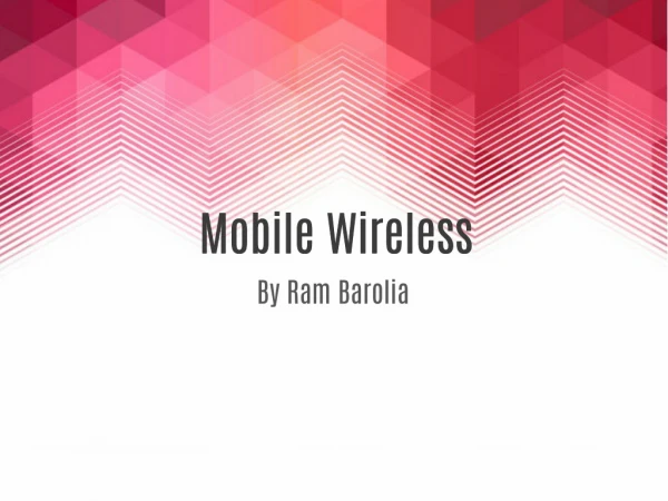 Mobile Wireless