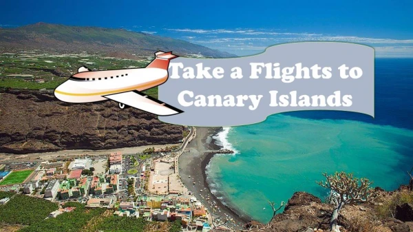 Take a Flights to Canary Islands