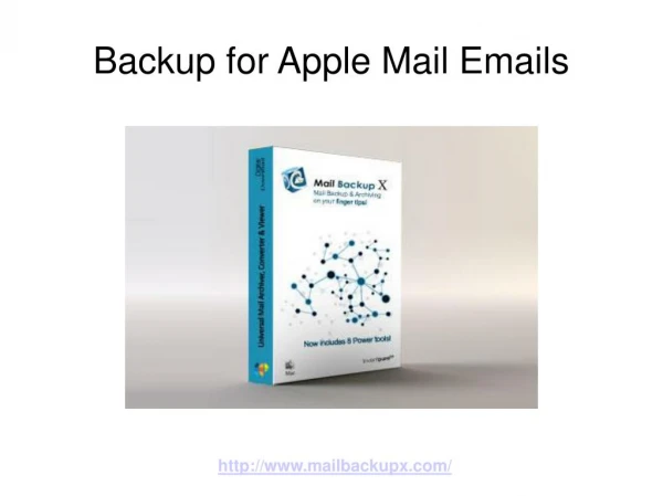 Backup Apple Mail Emails