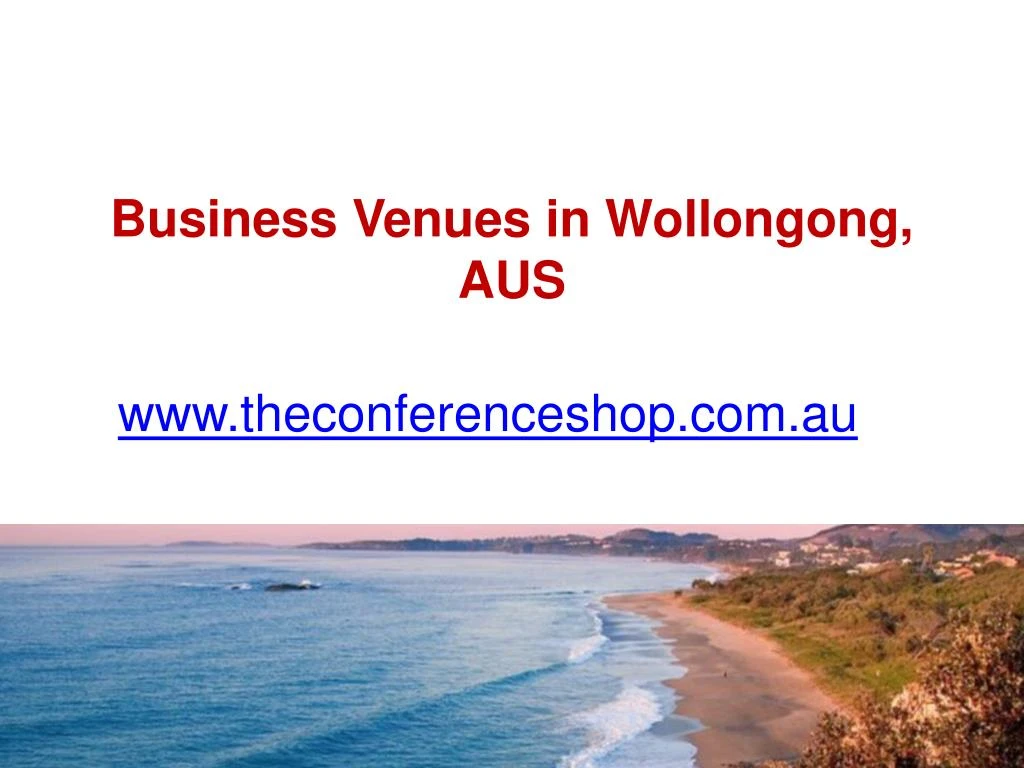 business venues in wollongong aus