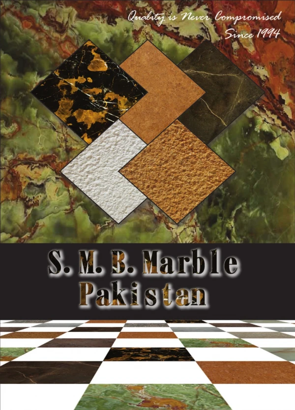 SMB Marble Products Catalogue
