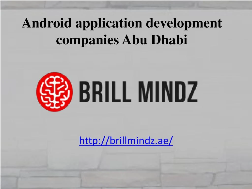 android application development companies abu dhabi