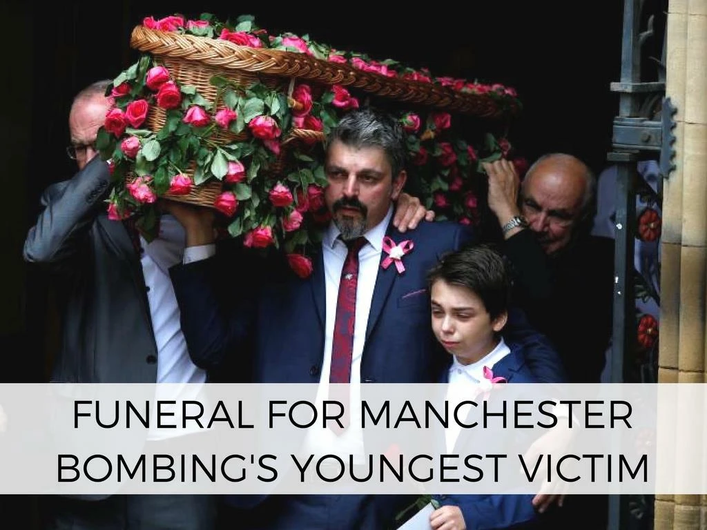 funeral for manchester bombing s youngest victim