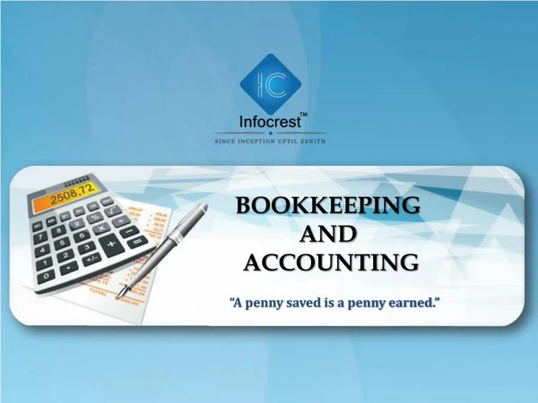 Bookkeeping And Accounting Services For Small Business