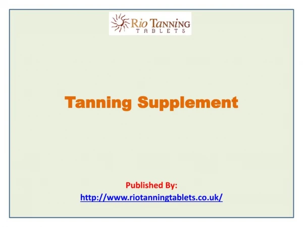Rio Tanning Tablets