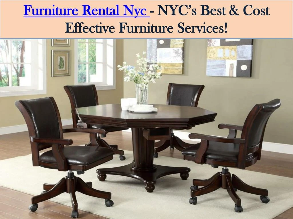 furniture rental nyc nyc s best cost effective