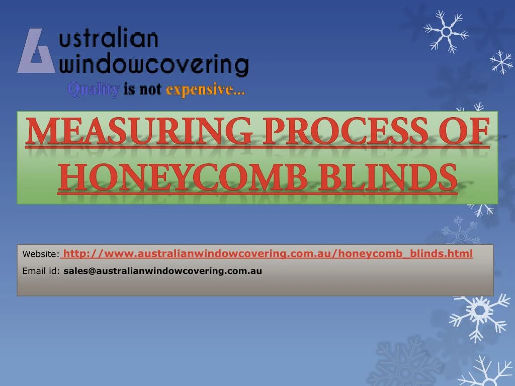 measuring process of honeycomb blinds