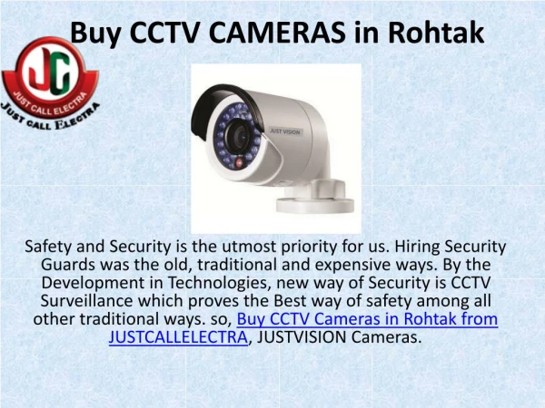 Buy CCTV CAMERAS in Rohtak, Buy Led Bulb in Rohtak, Ro water purifiers in rohtak
