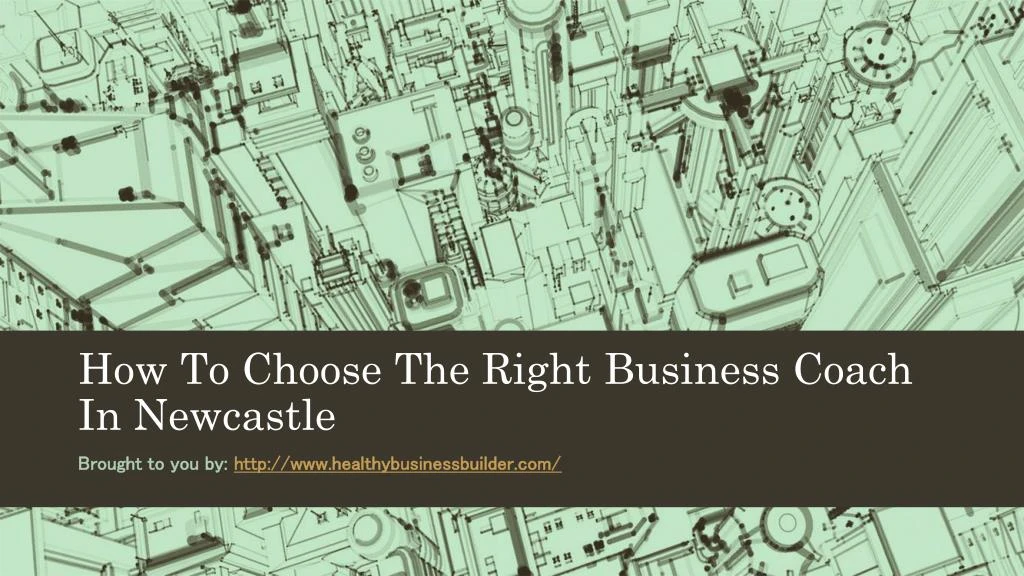 how to choose the right business coach in newcastle