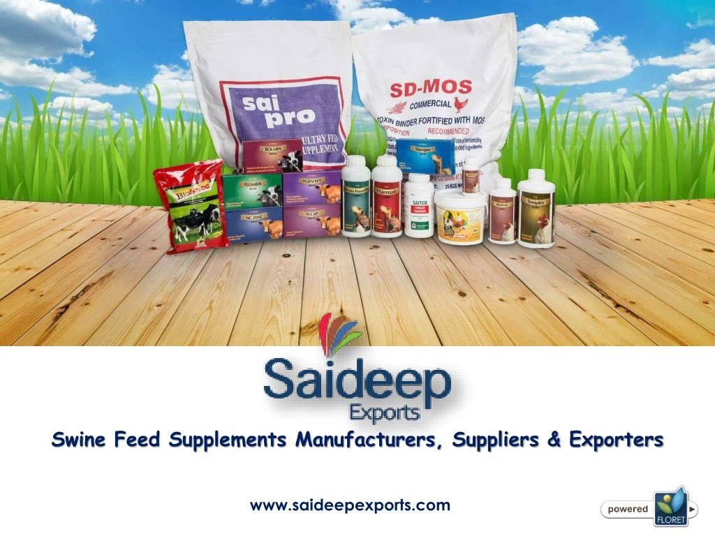 swine feed supplements manufacturers suppliers