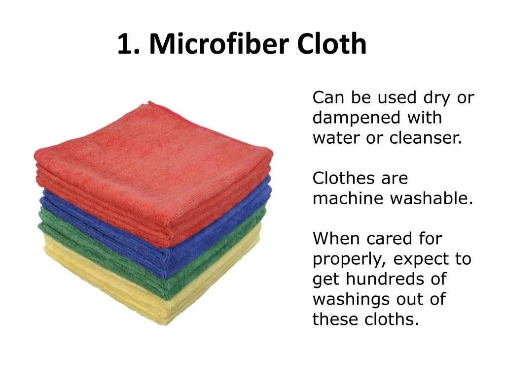 1 microfiber cloth