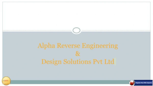Additive Manufacturing Services in Pune - Alpha Reverse Engineering and Design Solutions