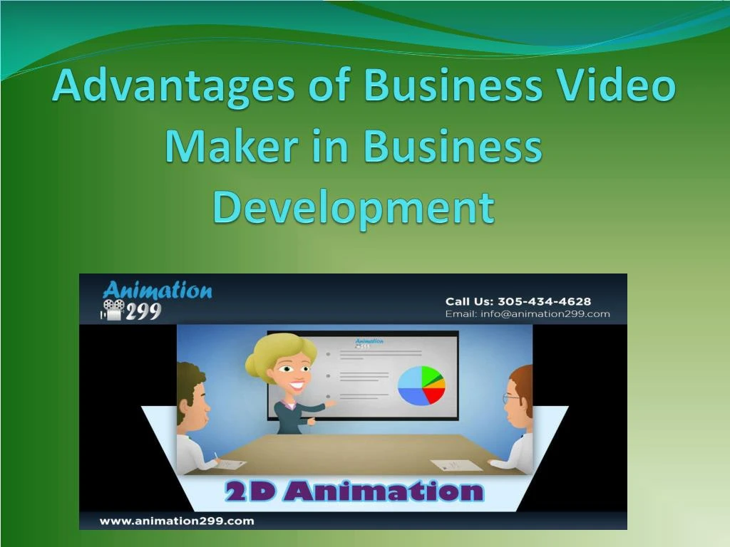 advantages of business video maker in business development