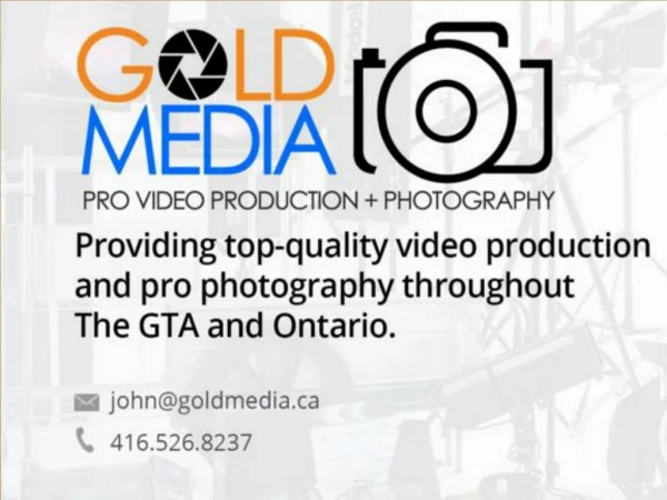 Gold Media Toronto Real Estate Photography