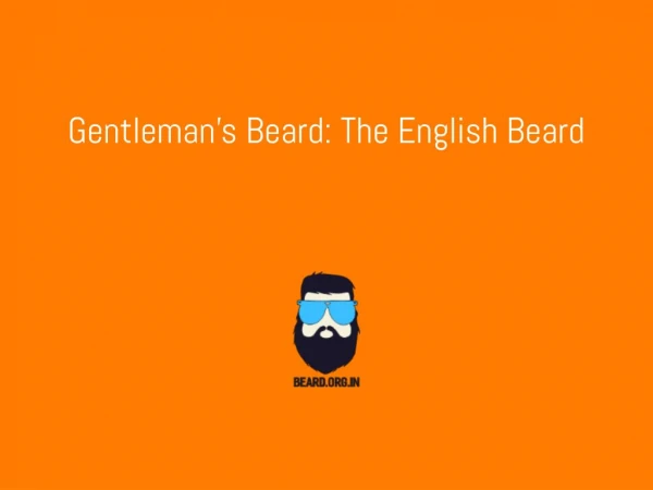 English Beard-Gentleman's Beard