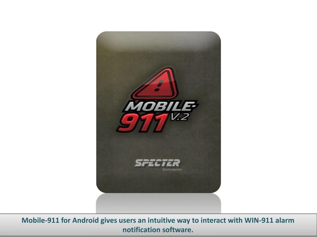 mobile 911 for android gives users an intuitive