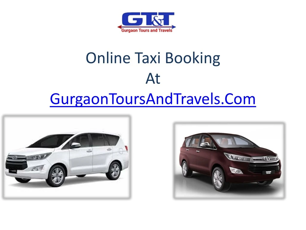online taxi booking at gurgaontoursandtravels com