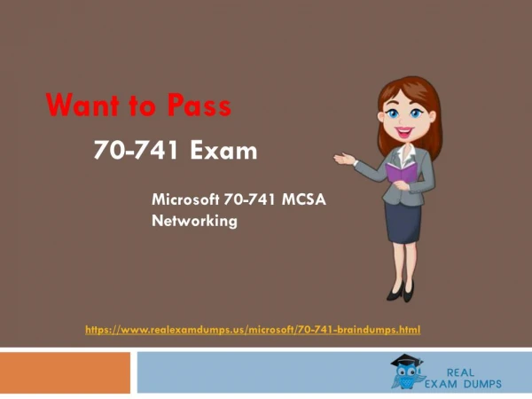 MCSA Networking 70-741 Question Answers - Valid 70-741 Dumps PDF RealExamDumps.us
