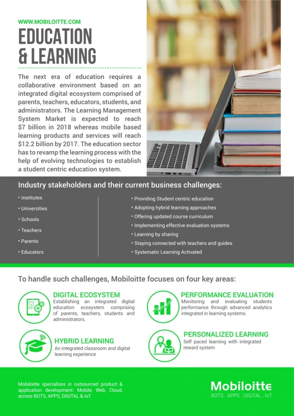 Education and Learning Flyer - Mobiloitte