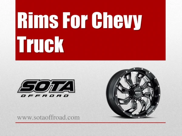 Rims For Chevy Truck - www.sotaoffroad.com