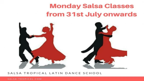 Monday Salsa Classes for Beginners