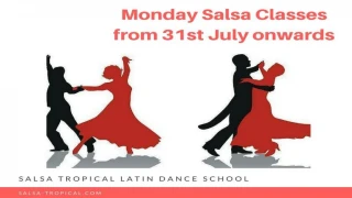 Monday Salsa Classes for Beginners - slide 1