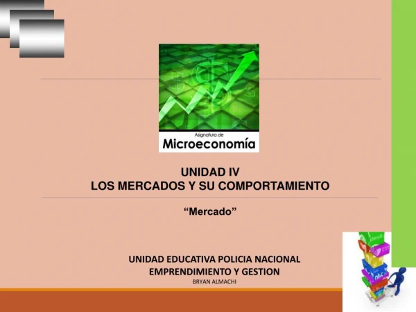 LA MICROECONIMIA Y EL MERCADO