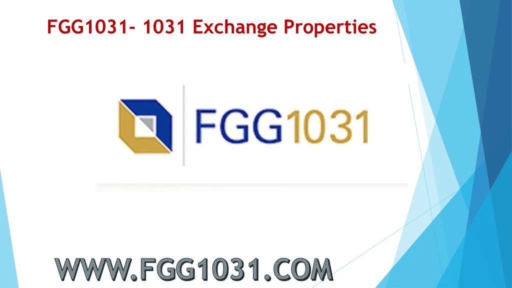 fgg1031 1031 exchange properties