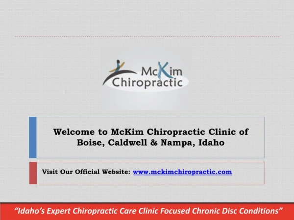 Find Reliable Chiropractic Treatment | Mckim Chiropractic Clinic
