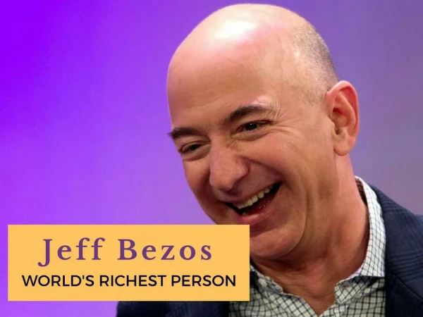 Jeff Bezos becomes world's richest person