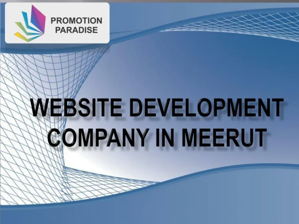 Website Company in Meerut 91-9568003639
