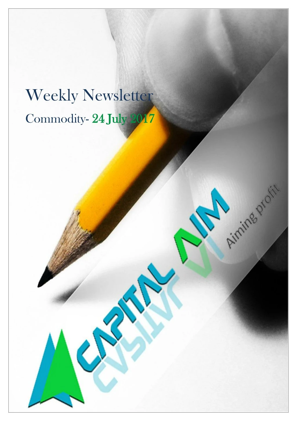 weekly newsletter