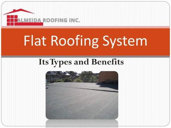 Flat Roof System - Benefits and Types