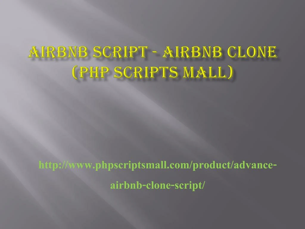 airbnb script airbnb clone php scripts mall