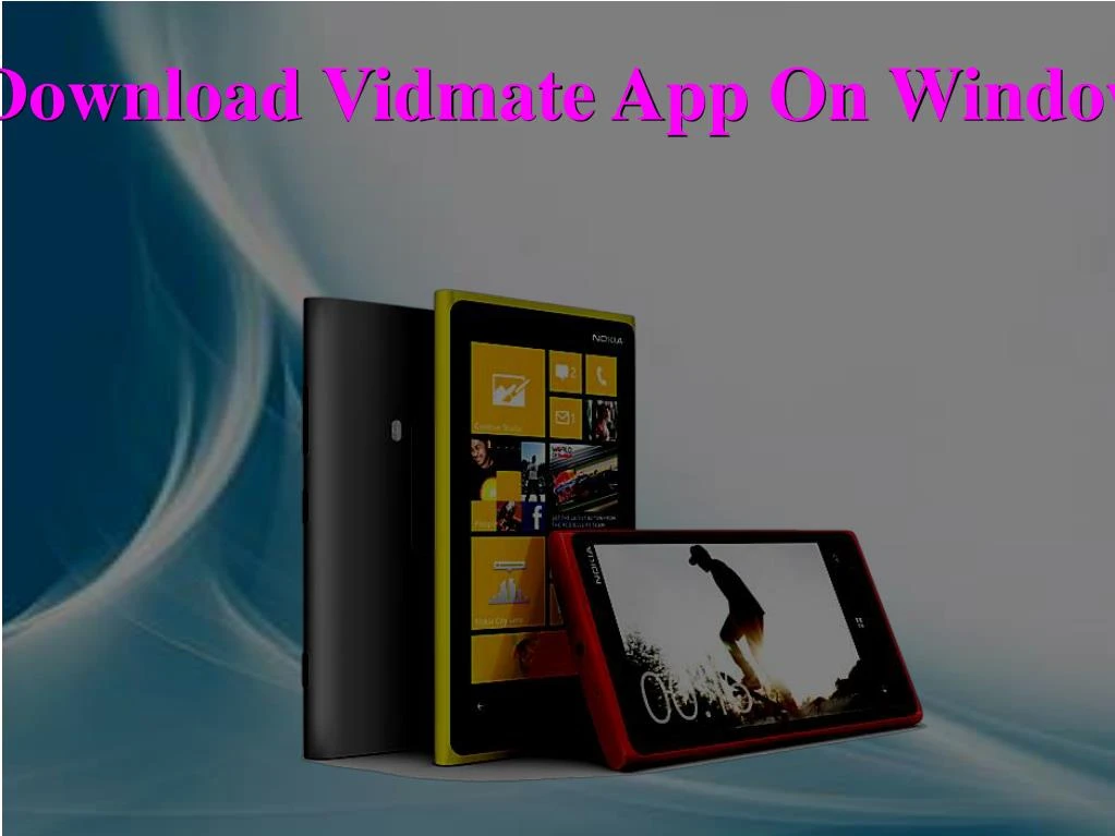 how to download vidmate app on windows phone